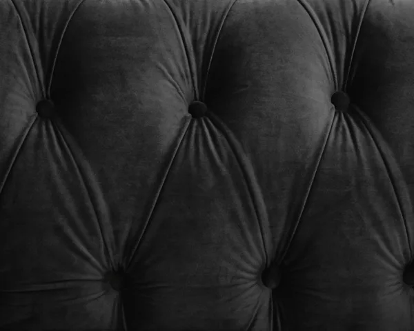 2 seater chesterfield sofa, black velvet