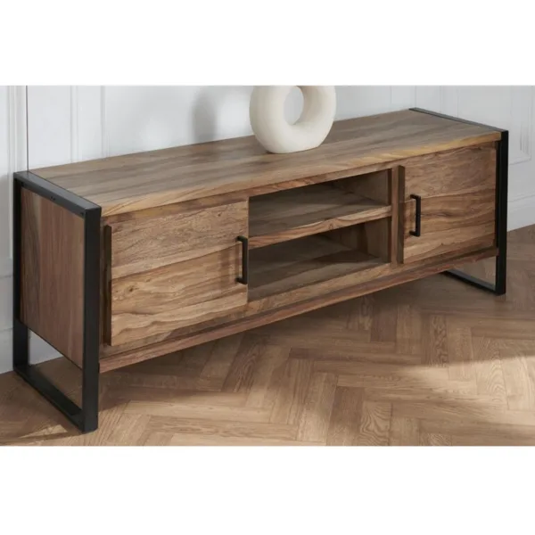 Living Aruba 145cm Wide Wood & Metal Media Unit