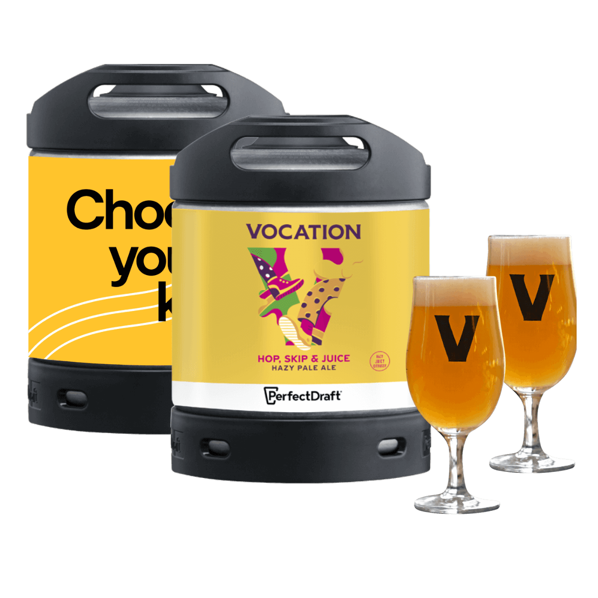 PerfectDraft Keg Deals Craft Mix 'n' Match 2 for £75 (2 Kegs & 2