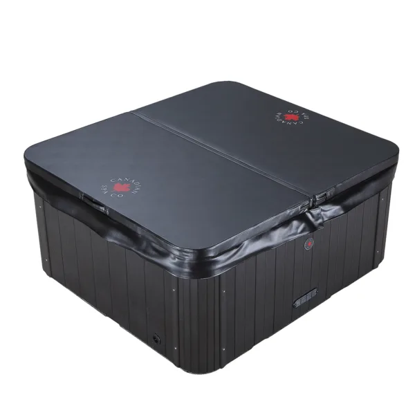 Gander 15-jet 4-person patio spa - black