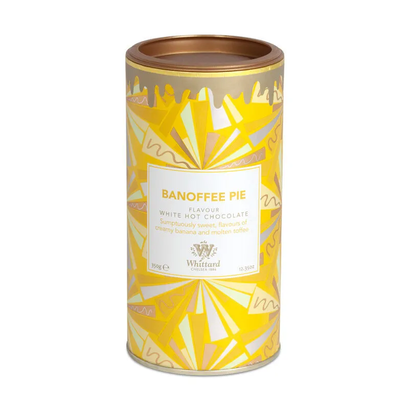 Banoffee pie flavour white hot chocolate