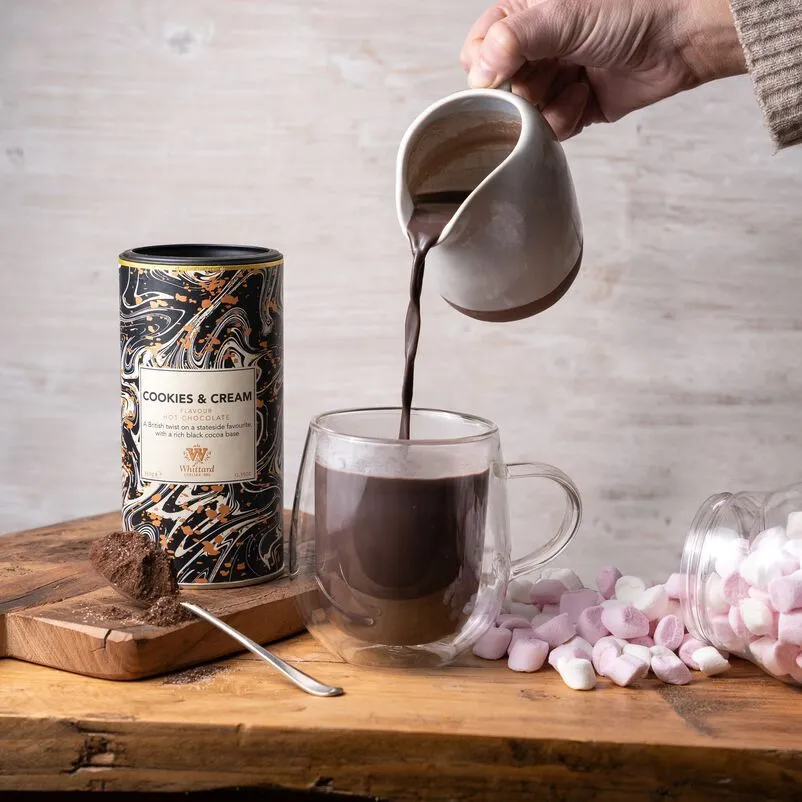 Cookies and cream flavour hot chocolate Cookies and cream flavour hot chocolate