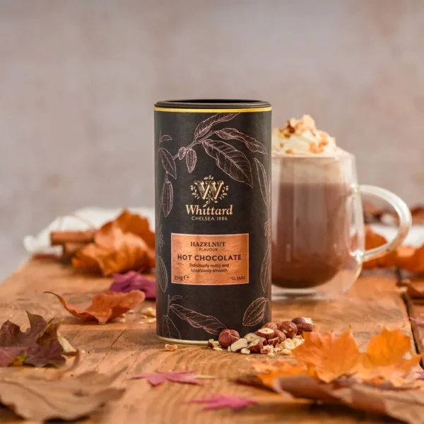Hazelnut flavour hot chocolate