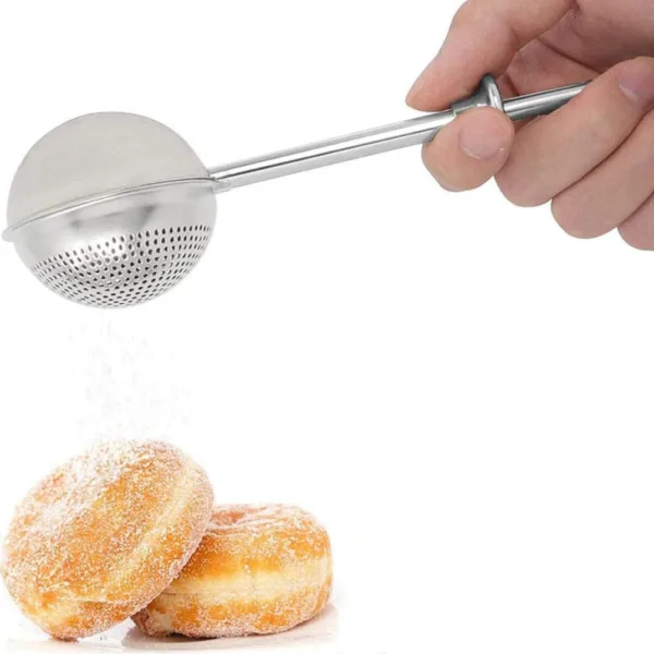 Icing sugar dusting shaker ball