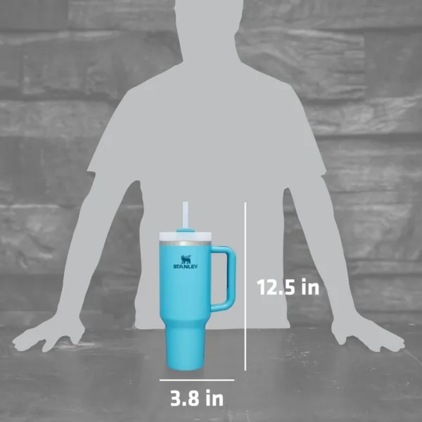 Stanley quencher 40oz pool h2. 0 flowstate insulated tumbler