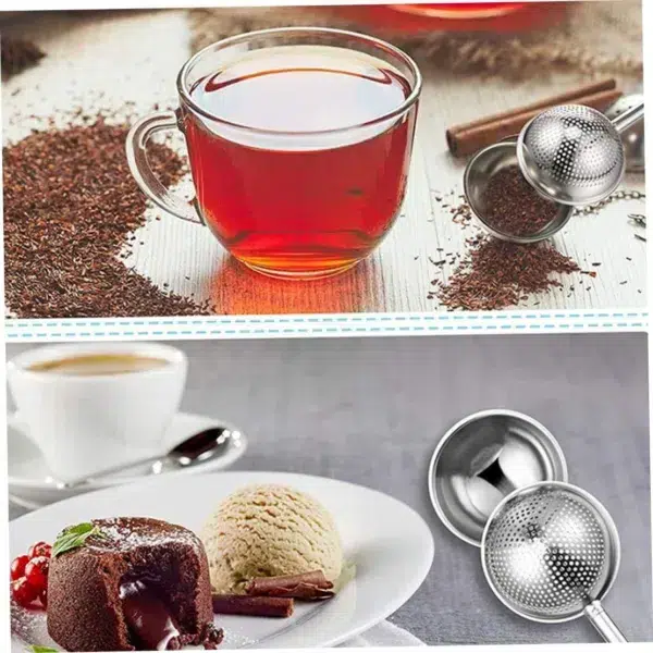 Icing sugar dusting shaker ball