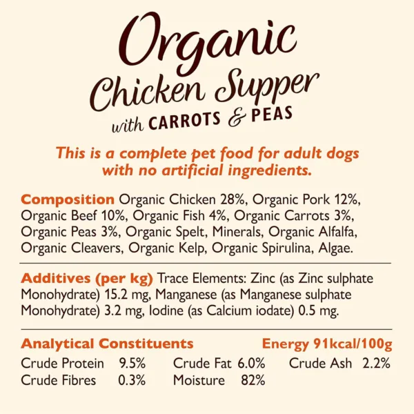 Lily's kitchen natural adult dog food chicken 11 x 150g