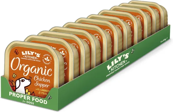 Lily's kitchen natural adult dog food chicken 11 x 150g