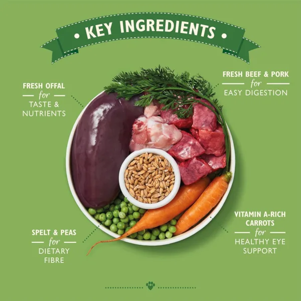Lily's kitchen natural adult dog food beef supper11 x 150g