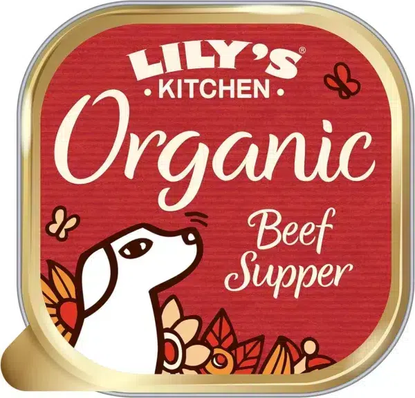 Lily's kitchen natural adult dog food beef supper11 x 150g