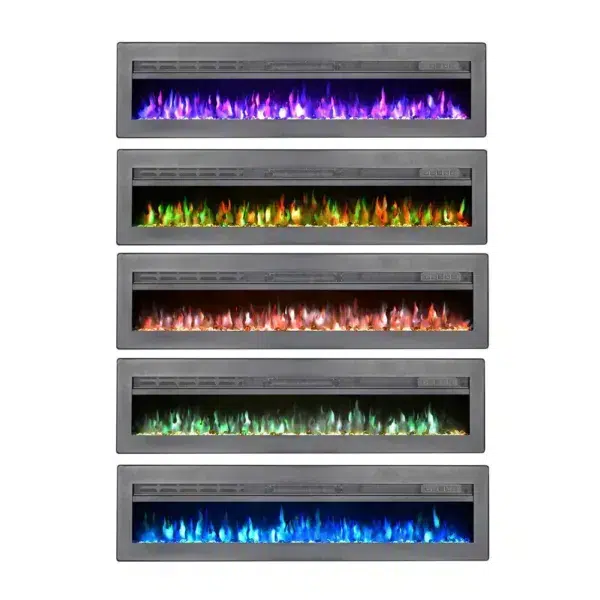40 inch wall mounted/freestanding electric fireplace