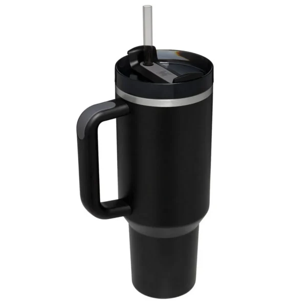 Stanley Quencher 40oz Black H2.0 FlowState Insulated Tumbler
