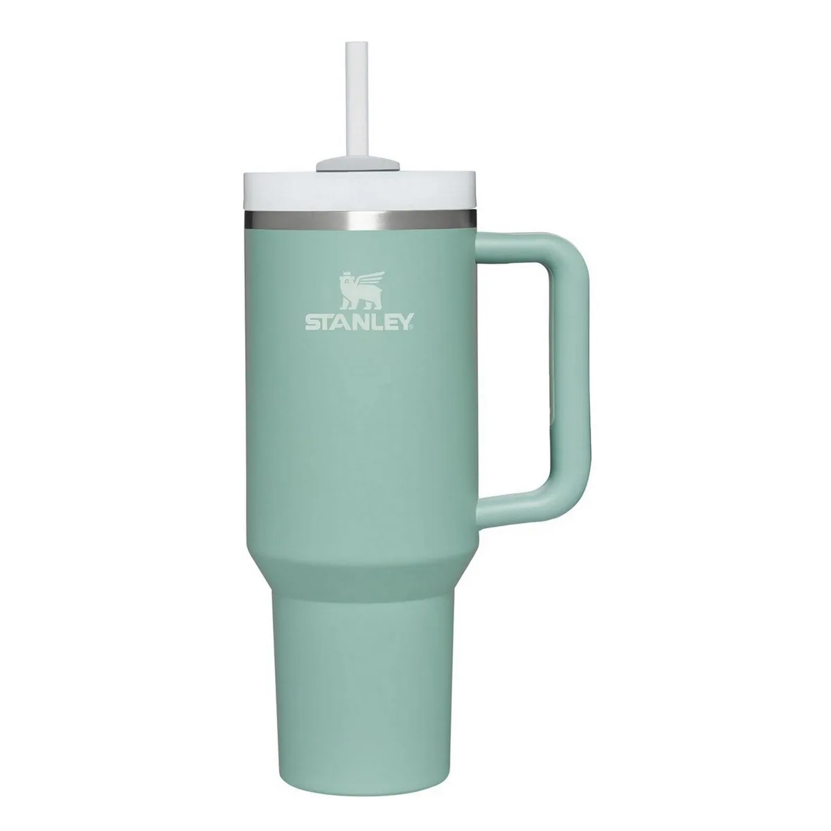 Stanley quencher 40oz eucalyptus h2. 0 flowstate insulated tumbler Stanley quencher 40oz eucalyptus h2. 0 flowstate insulated tumbler