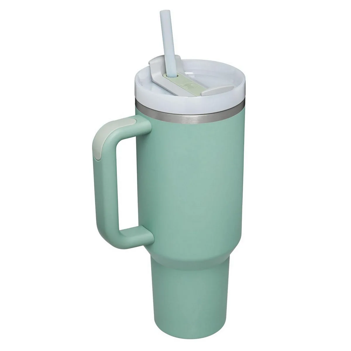 Stanley quencher 40oz eucalyptus h2. 0 flowstate insulated tumbler Stanley quencher 40oz eucalyptus h2. 0 flowstate insulated tumbler