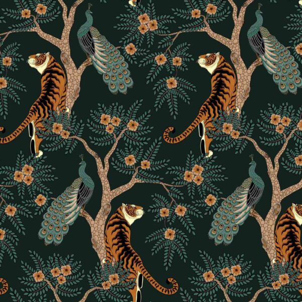 Shaded Tiger Custom Splashback - For Kitchen & Bathroom