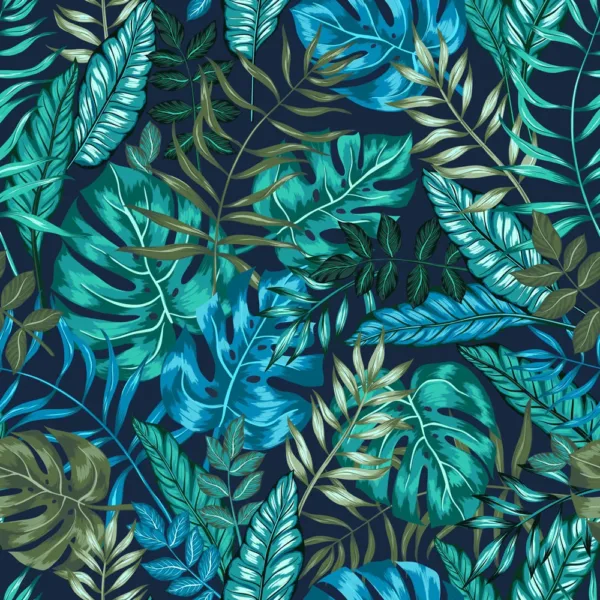 Bold blue custom splashback - for kitchen & bathroom
