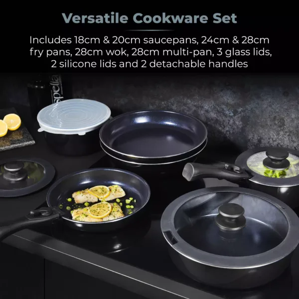 13 piece tower freedom cookware set