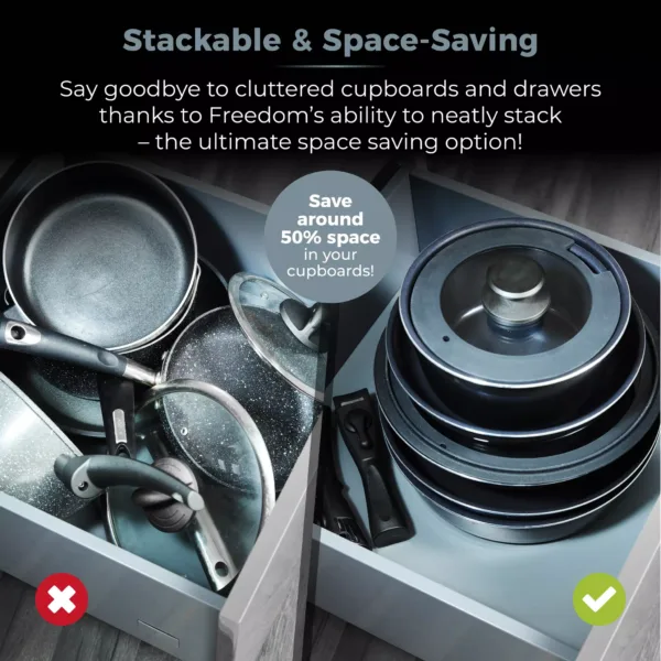 13 piece tower freedom cookware set