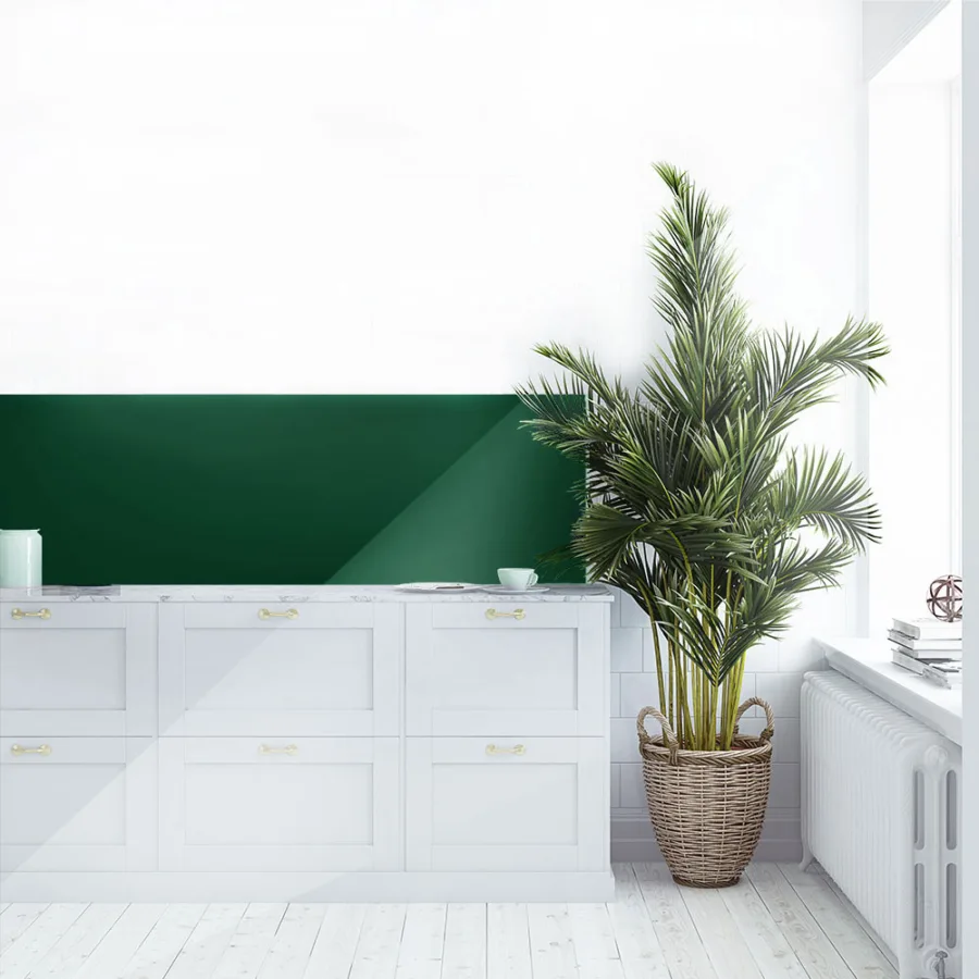 Shadowed forest custom splashback - for kitchen & bathroom