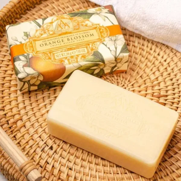 Aromas artesanales de antigua orange blossom soap bar - 200g