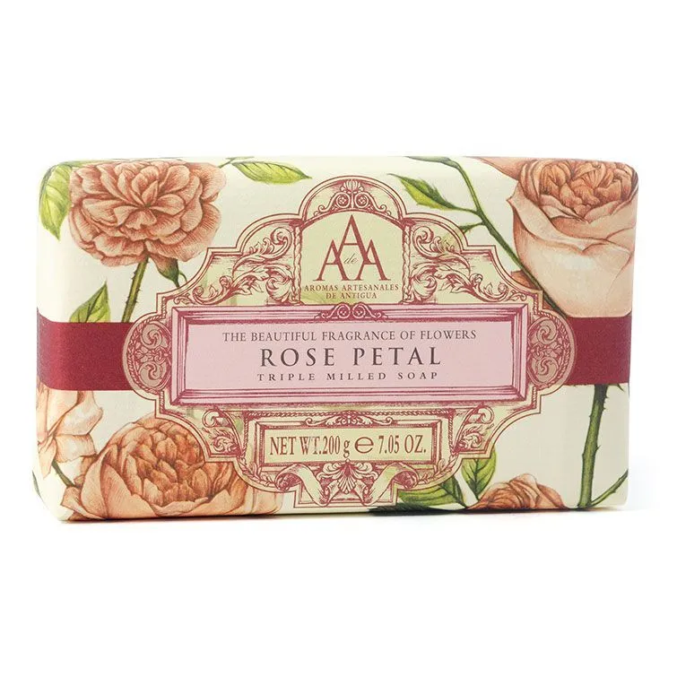 Aromas artesanales de antigua rose petal soap bar - 200g (copy)