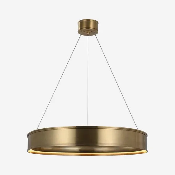 Connery Chandelier Brushed Brass Ceiling Light