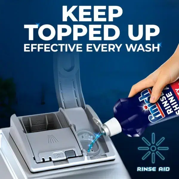 Finish dishwasher rinse & shine aid - 400ml