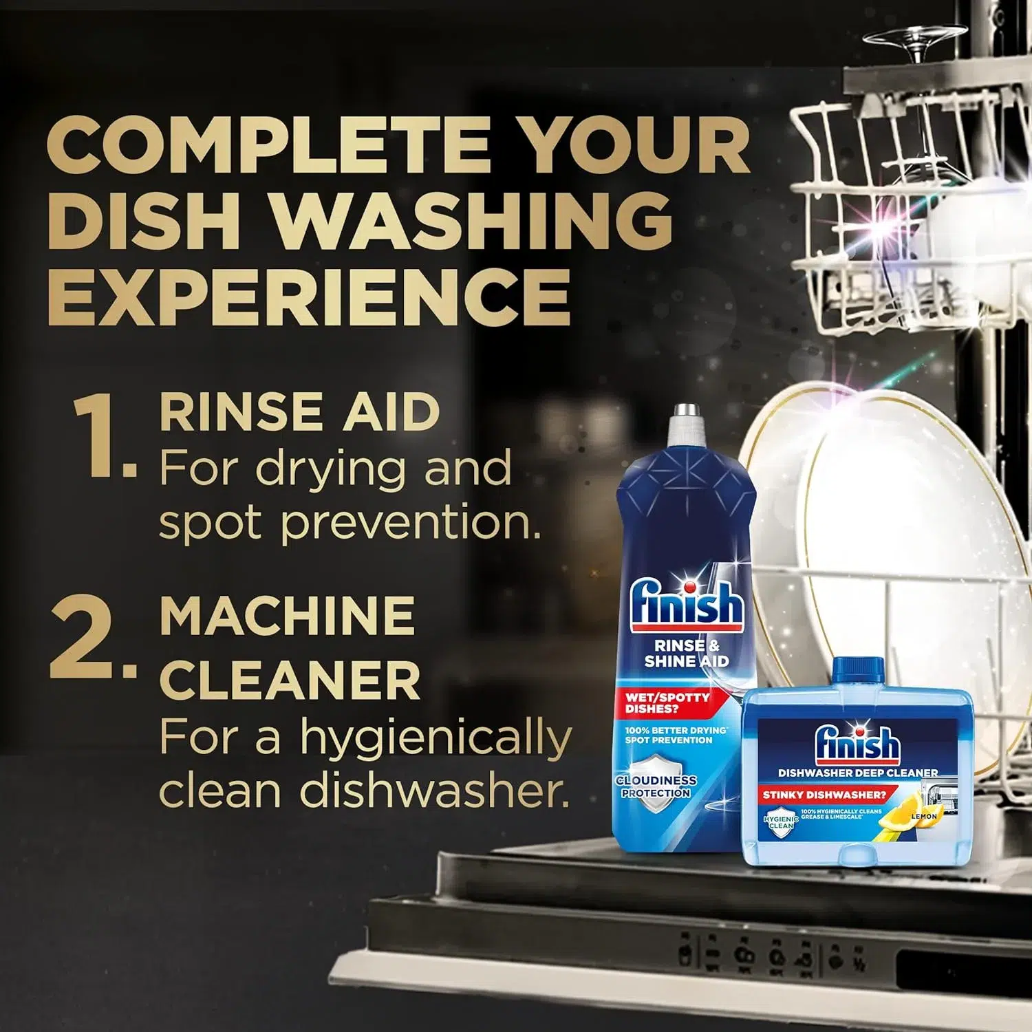 Finish ultimate infinity shine dishwasher tablets x 100 Finish ultimate infinity shine dishwasher tablets x 100