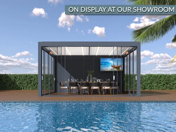 Bioclimatic pergola 5 x 3. 5m | t7
