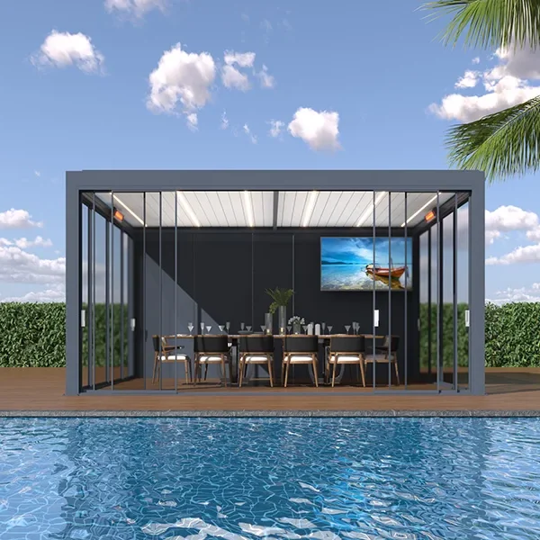 Bioclimatic Pergola 6 x 4m Free Standing | T7