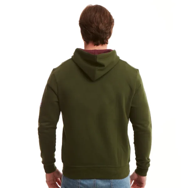 Help for Heroes Heritage Zipped Hoodie, Combat Green