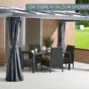 Four Seasons Wall Mounted Gazebo 3m x 3.65m
