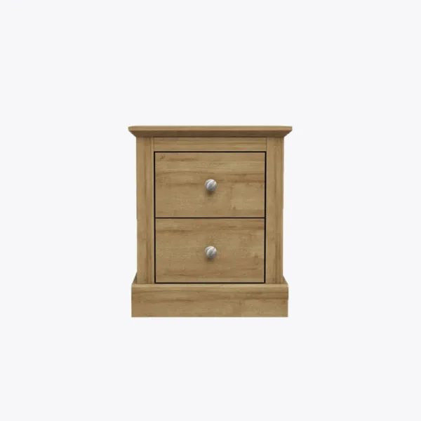 Devon bedside cabinet oak