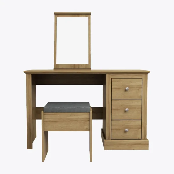 Devon Dressing Table Set Oak