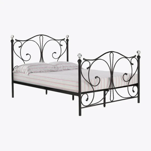 Florence 5.0 Kingsize Bed Black