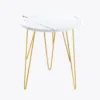 Fusion Lamp Table White Marble