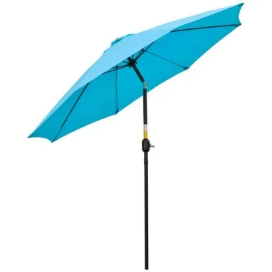 Outsunny 2.6M Patio Parasol Sun Umbrella