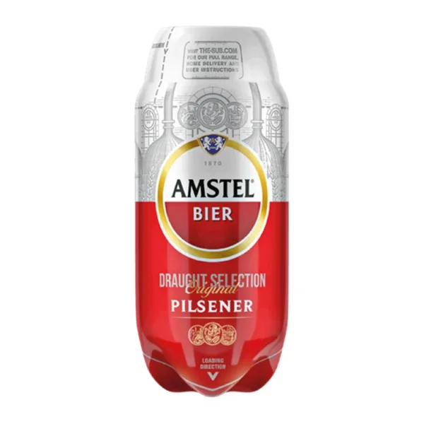 Amstel 2L SUB Keg, Pub Beer on Tap at Home