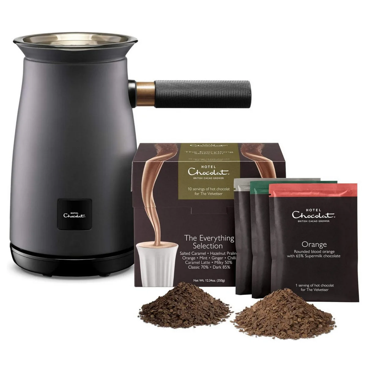 Hotel chocolat velvetiser hot chocolate starter kit Hotel chocolat velvetiser hot chocolate starter kit