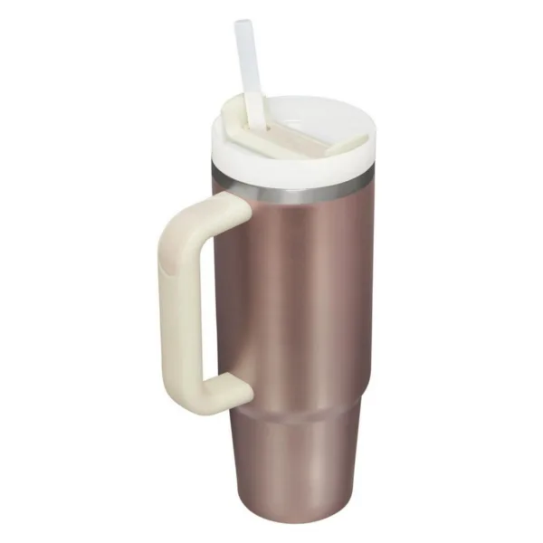 Stanley quencher h2. 0 flowstate insulated tumbler 30oz - rose quartz
