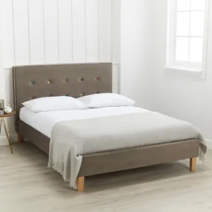 Camden 4. 6 double bed grey