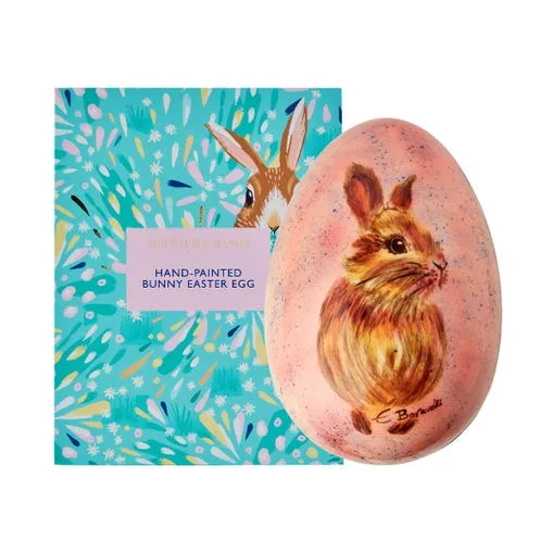 Hand-Painted Bunny Easter Egg, 500g