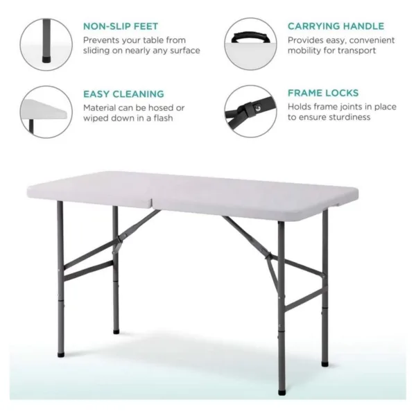 Denny international® outdoor folding table (4ft)