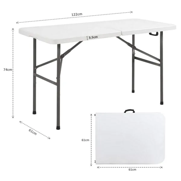 Denny international® outdoor folding table (4ft)