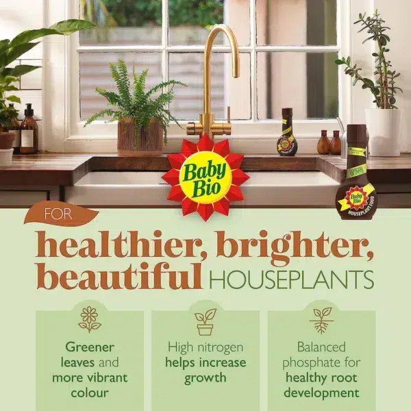 Baby bio 5878844 houseplant food, 175ml