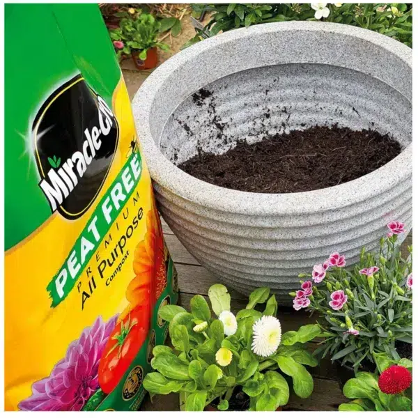 Miracle-gro peat free compost, 50 litres