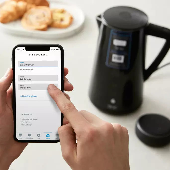 Swan alexa 1. 5 litre smart kettle Swan alexa 1. 5 litre smart kettle