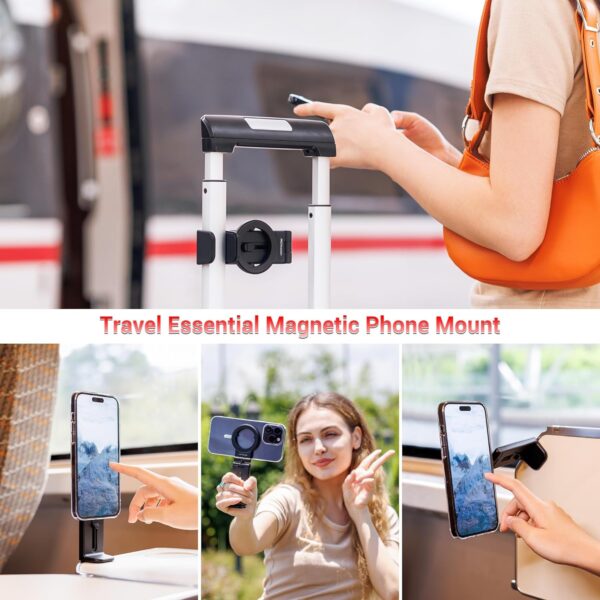 Travel phone holder, phone mount magnetic 360° - image 4