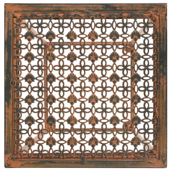 Livaxl plant stand set 3 pieces vintage style metal rusty - image 4