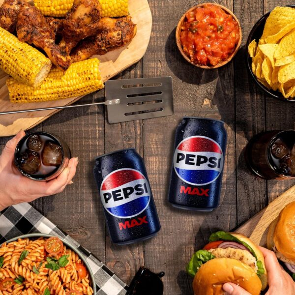 Pepsi max no sugar cola cans 24 x 330ml - image 3